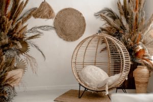 fotel monnarita ball (2) Wyjątkowe aranżacje w stylu eko